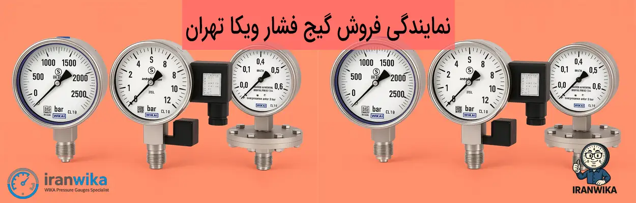 کاور صفحه گیج فشار ویکا