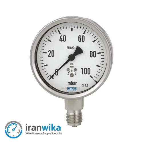 گیج فشار کپسولی ویکا مدل 632.50